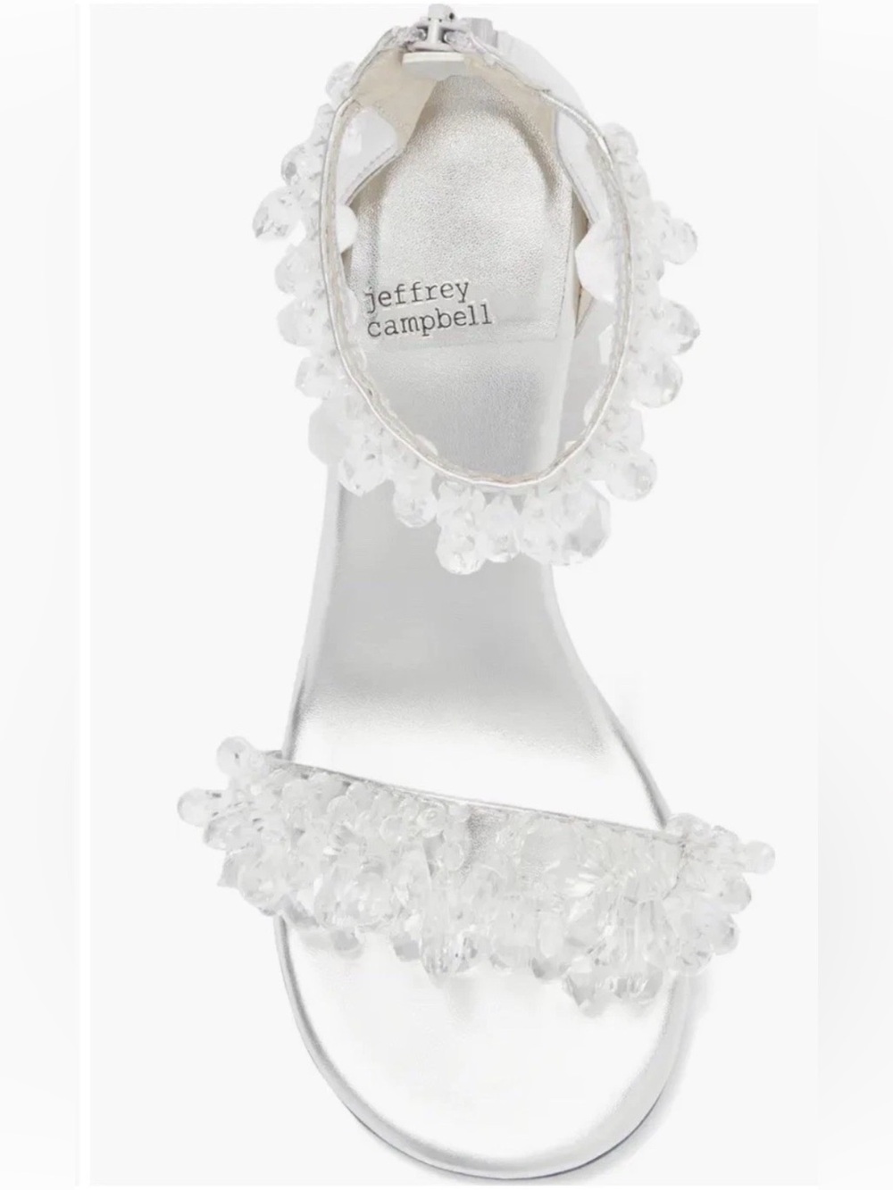 Jeffrey Campbell Crystal Ankle Strap Sandal ( Women) Size 6 Brand New - Picture 5 of 6